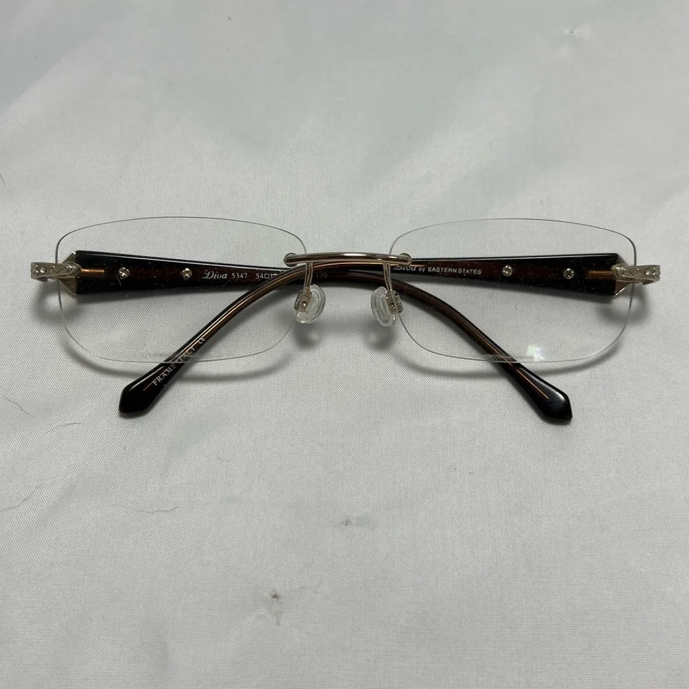 Diva by Eastern States Rimless Eyeglasses  - Frames Only